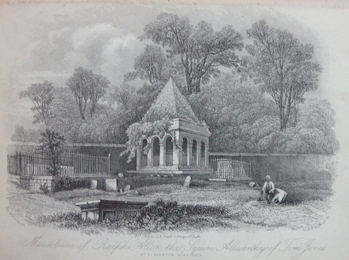 Steel Vignette - Mausoleum of Ralph Allen at Claverton near Bath - Shury